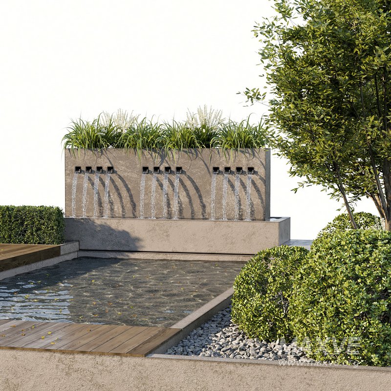 Backyard and Landscape with Pool 14 - Image 2