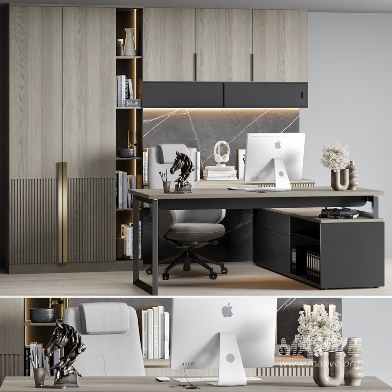 Boss Desk – Office Furniture 01 - Image 1