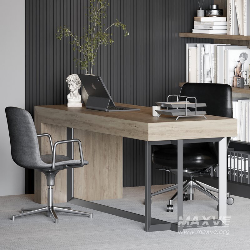 Boss Desk – Office Furniture 04 - Image 1