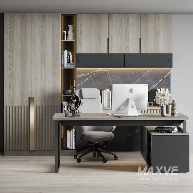 Boss Desk – Office Furniture 01 - Image 3
