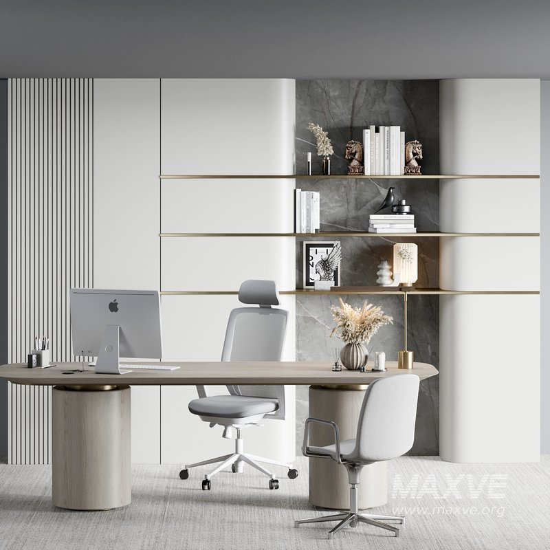 Boss Desk – Office Furniture 03 - Image 3