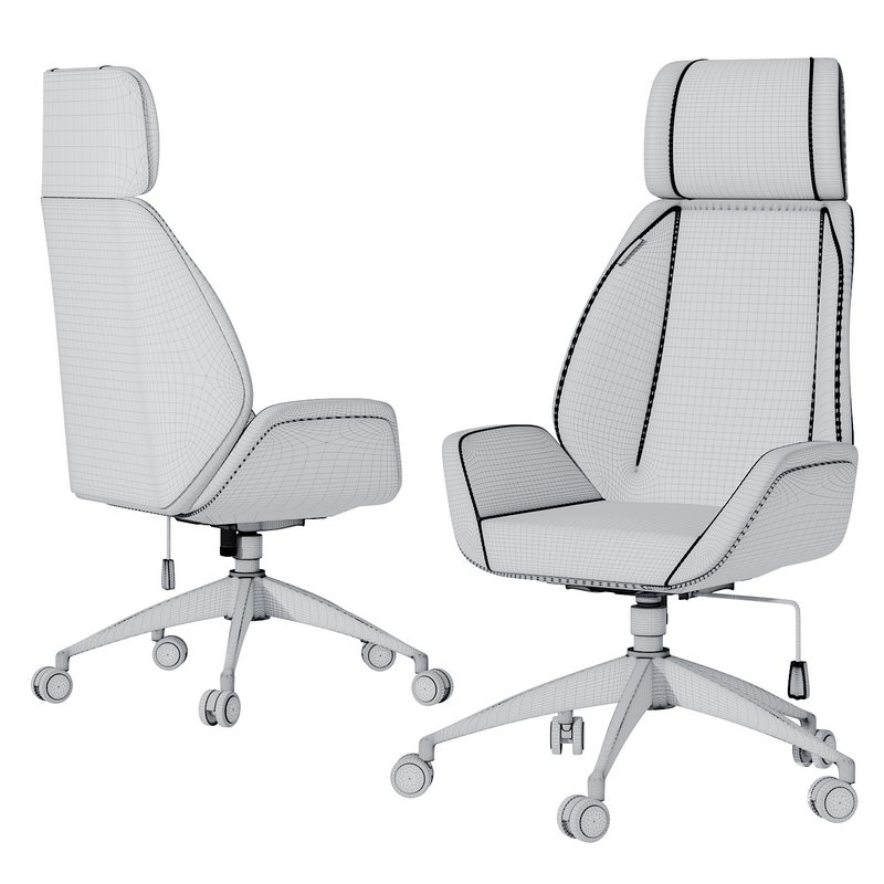 Office Chair-EXECUTIVE CHAIR OPTIMUM 01 - Image 4