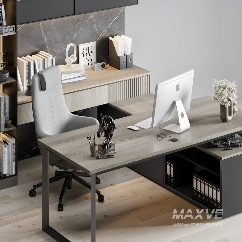 Boss Desk – Office Furniture 01 - Image 4