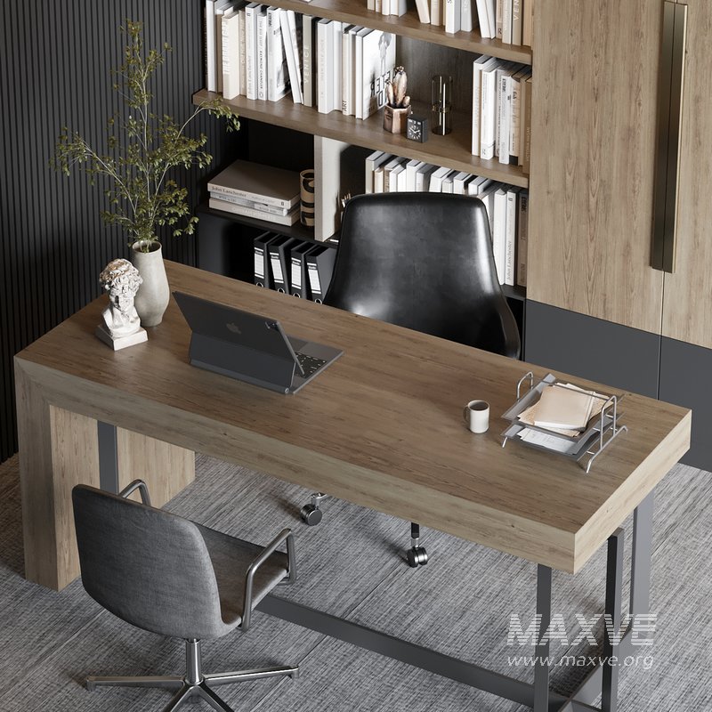 Boss Desk – Office Furniture 04 - Image 4