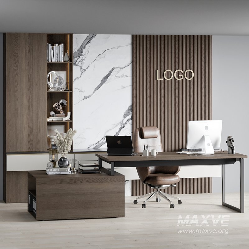 Boss Desk – Office Furniture 02 - Image 1