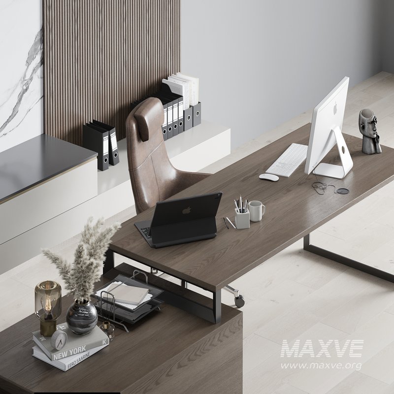 Boss Desk – Office Furniture 02 - Image 2