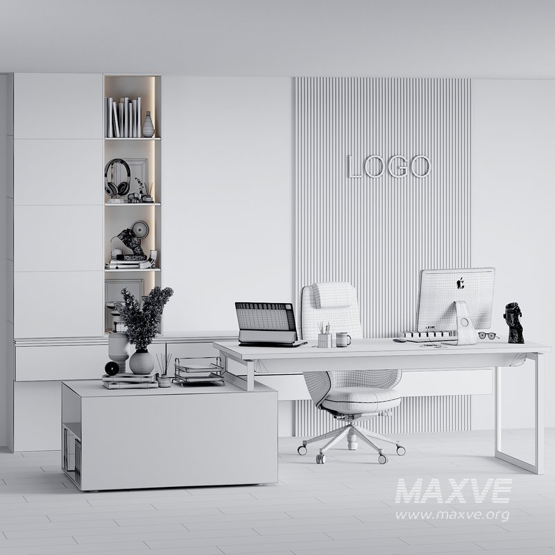 Boss Desk – Office Furniture 02 - Image 6