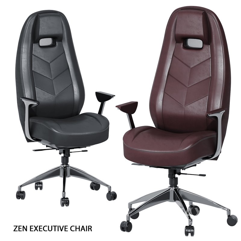 Office Chair-ZEN EXECUTIVE CHAIR 01 - Image 1