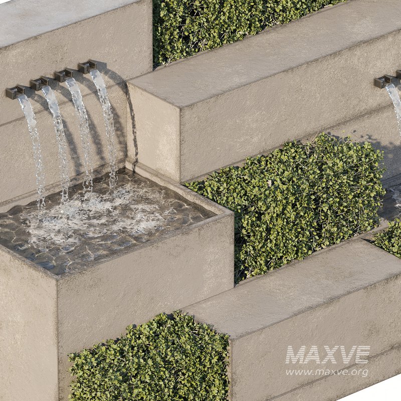 Waterfall fountains and plant cascade 26 - Image 3