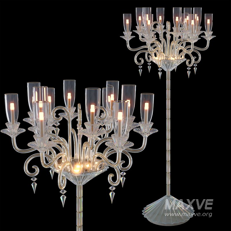 MILLE NUITS FLOOR CANDELABRA 12L HSH - Image 1
