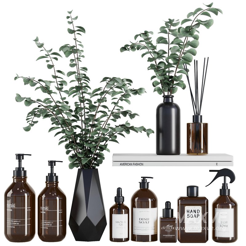 Bathroom accessories SetV16 - Image 1