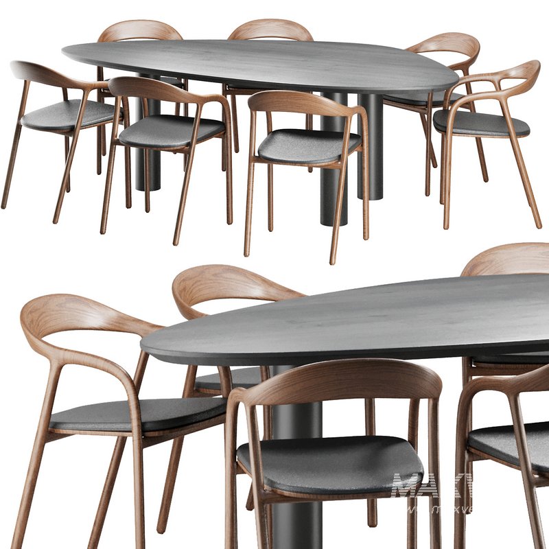 Dinning chair and table set6 - Image 1