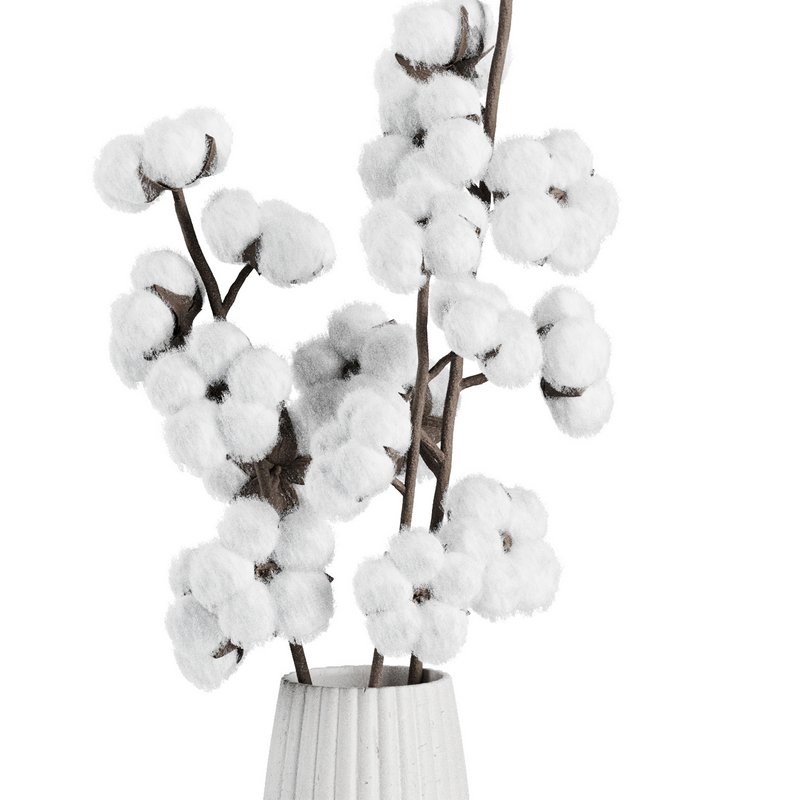 Cotton Flower Bouquet16 - Image 2