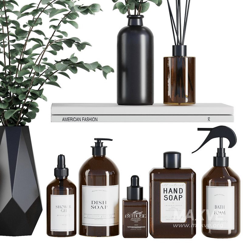 Bathroom accessories SetV16 - Image 3