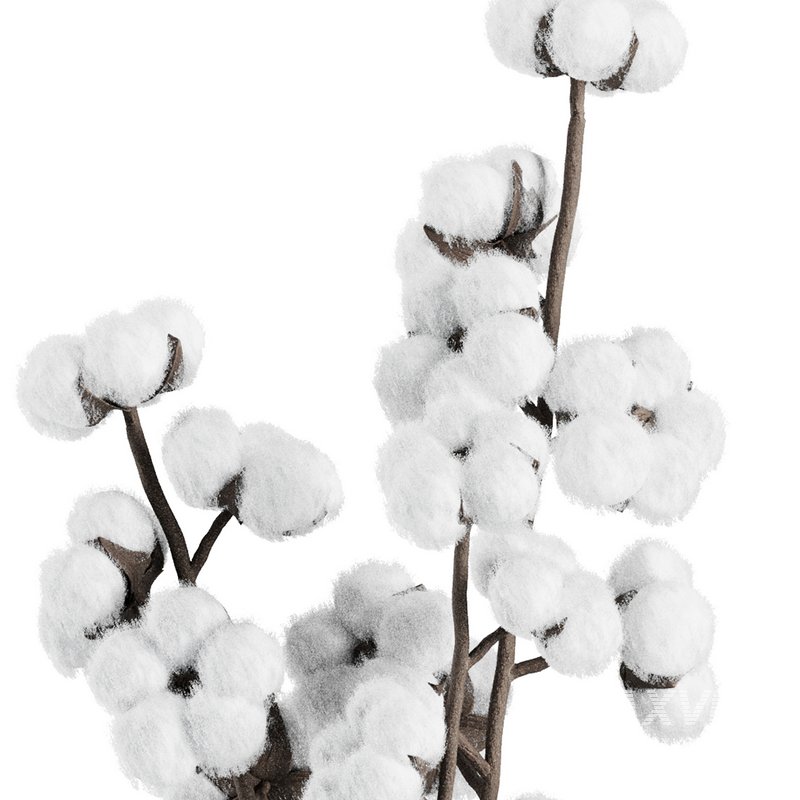 Cotton Flower Bouquet16 - Image 3
