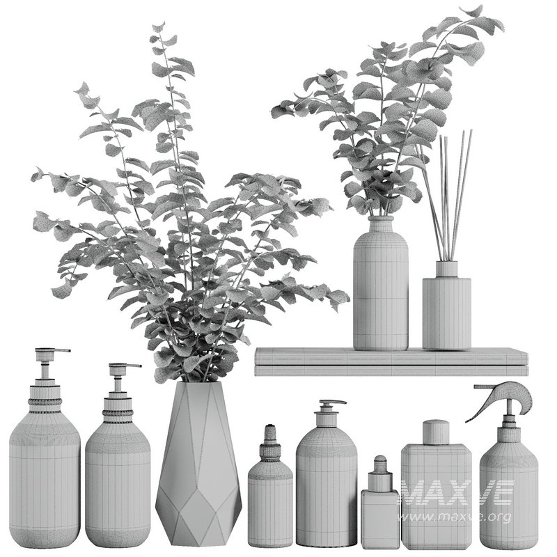 Bathroom accessories SetV16 - Image 5