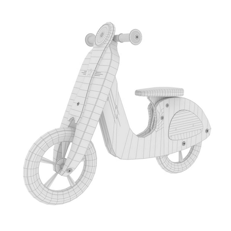 Running scooter Little Dutch Blue - Image 2