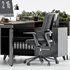 Employee Set Office Furniture 04 - Thumbnail 4