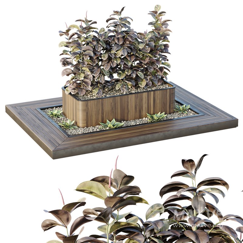 HQ Tree and bush garden box outdoor VOL 33 - Image 1