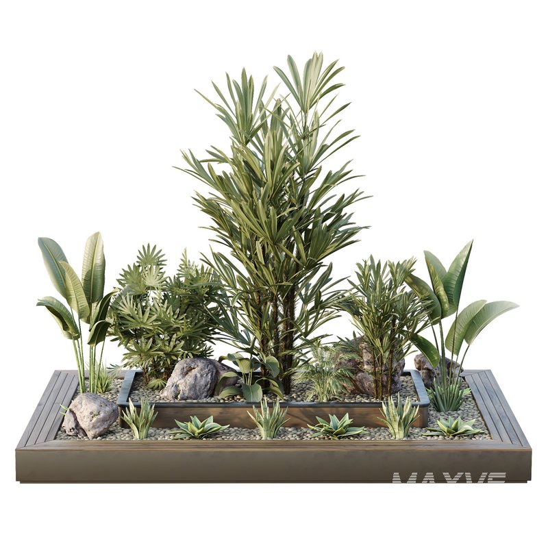 HQ Tree and bush garden box outdoor VOL 31 - Image 1