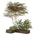 HQ Urban environment set of green plant benches 19 - Thumbnail 2