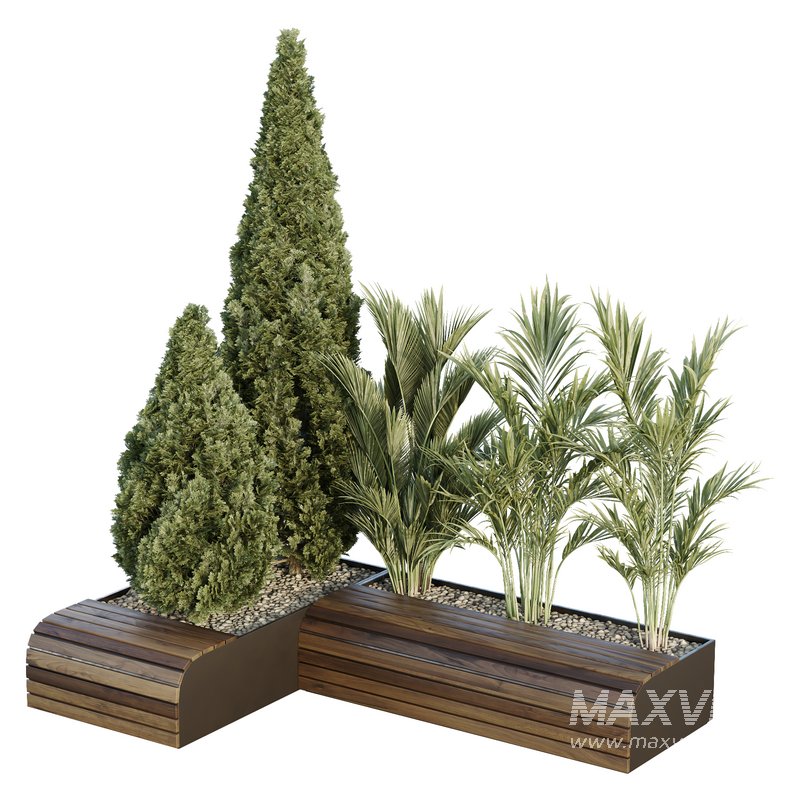 HQ Tree and bush garden box outdoor VOL 39 - Image 1