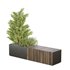 HQ Urban environment set of green plant benches 15 - Thumbnail 1