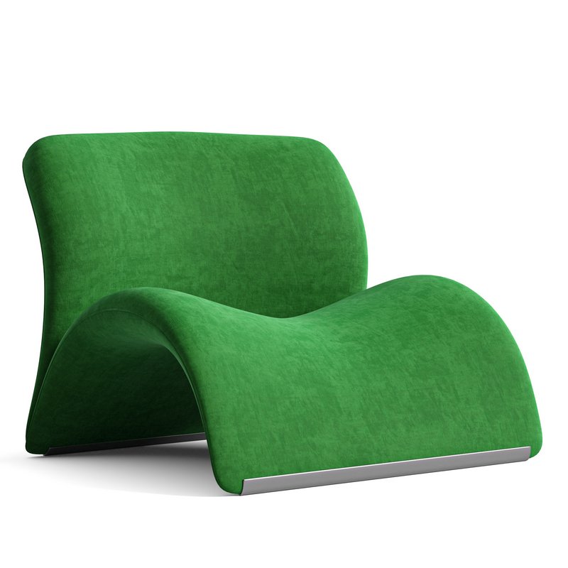 Modern Nordic Sweet Lip Lounge Chair - Image 4