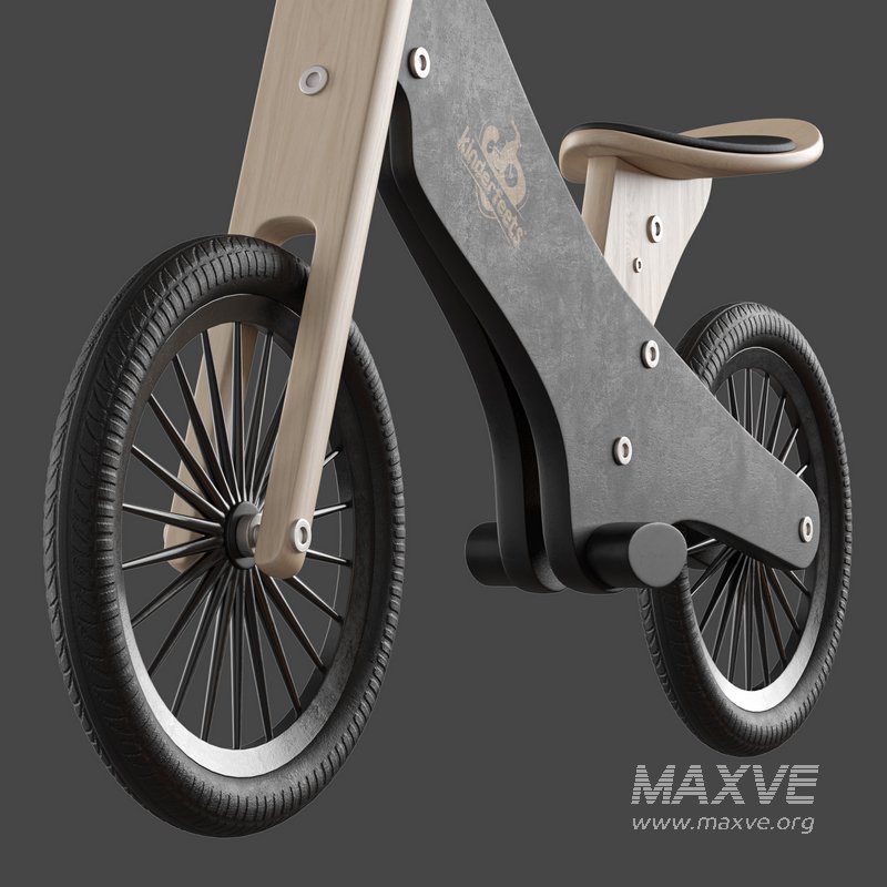 BALANCE BIKE BLACK - Image 4