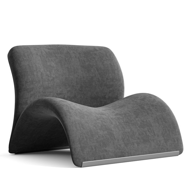 Modern Nordic Sweet Lip Lounge Chair - Image 6