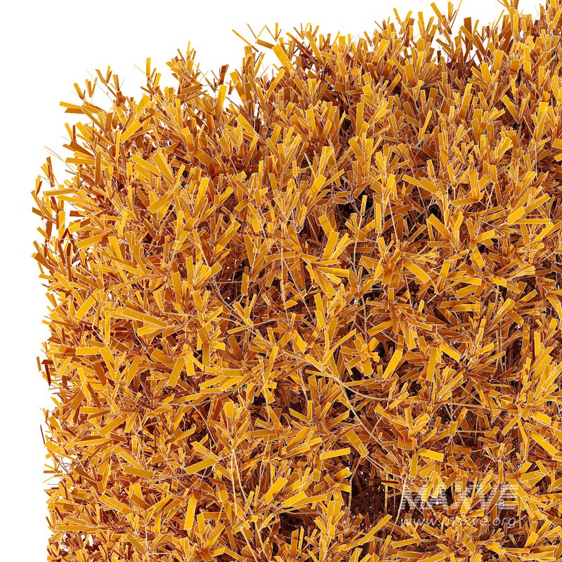 HQ Urban environment set of green plant benches 16 - Image 5