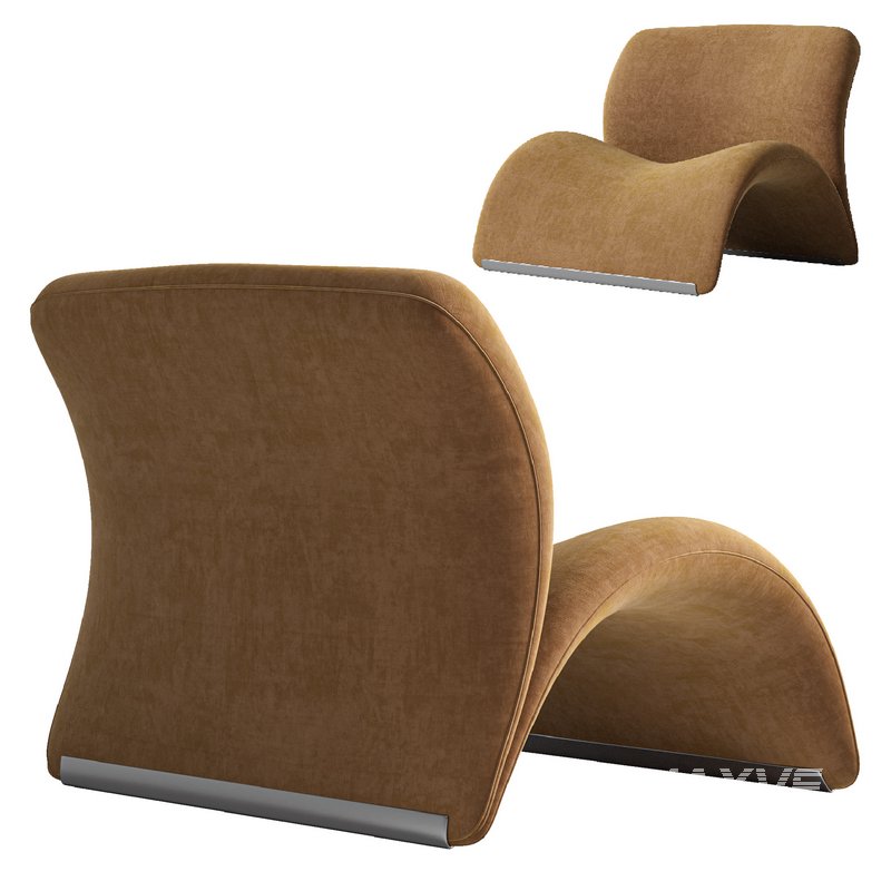 Modern Nordic Sweet Lip Lounge Chair - Image 7