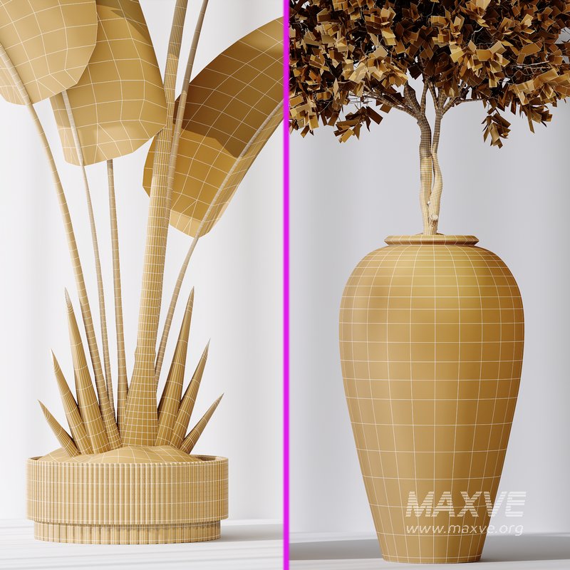 Bird Of Paradise Bird and Olive Tree Indoor Vase 11 - Image 7