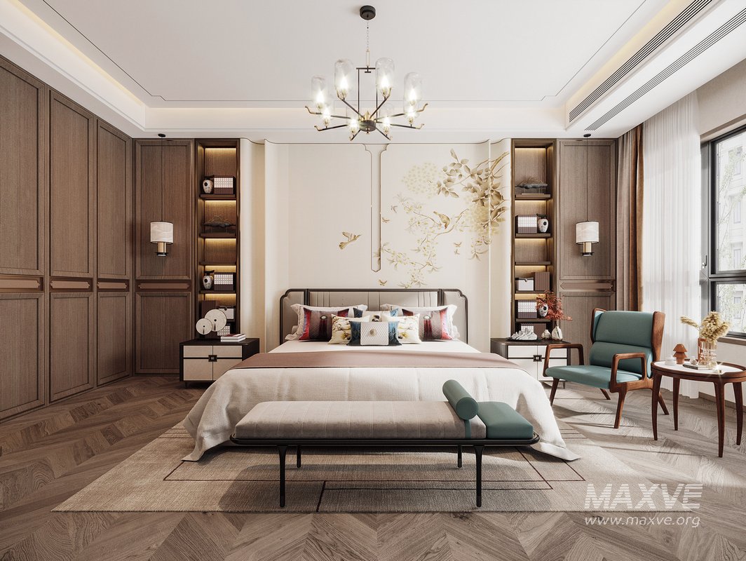 Modern bedroom - Image 1