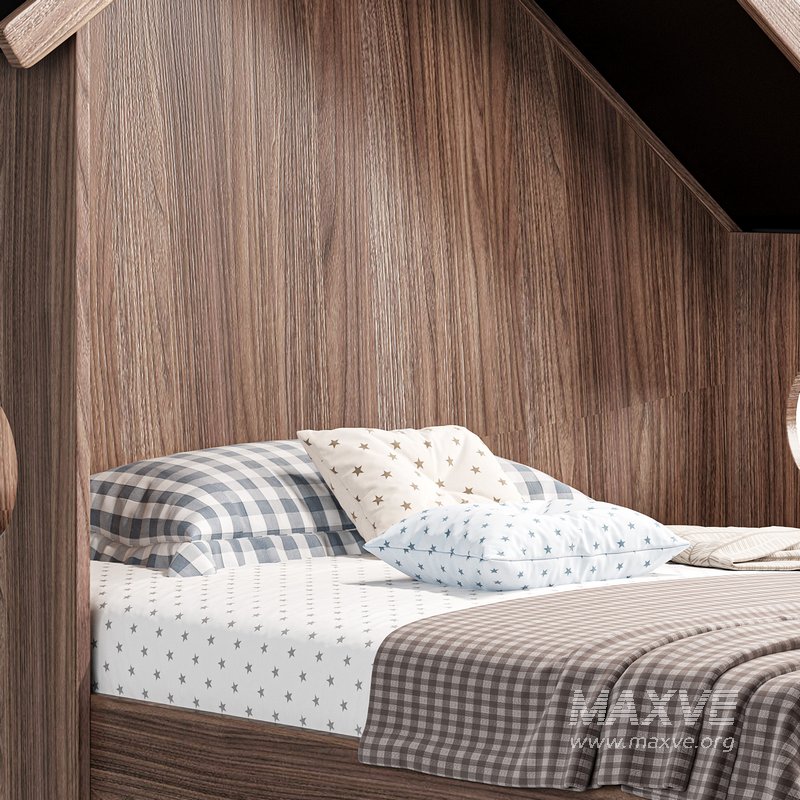 Odacix Hausbett Sultan Montessori in Vogelhausdesign - Image 4