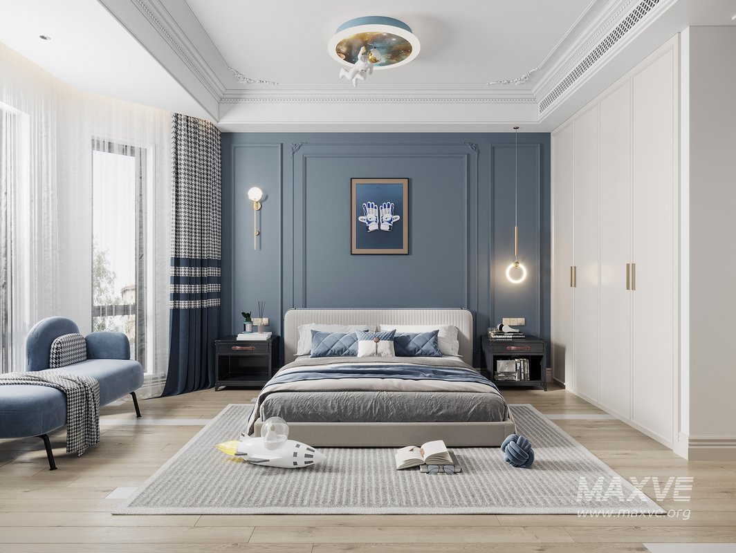 Modern bedroom - Image 1