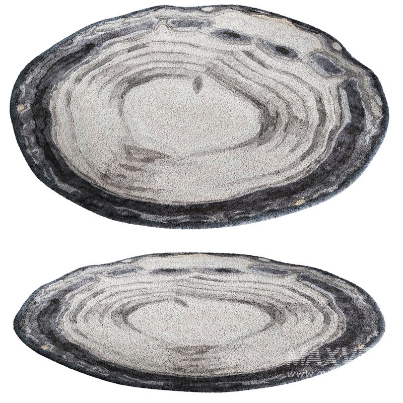 Parvata Round Rug - Image 1