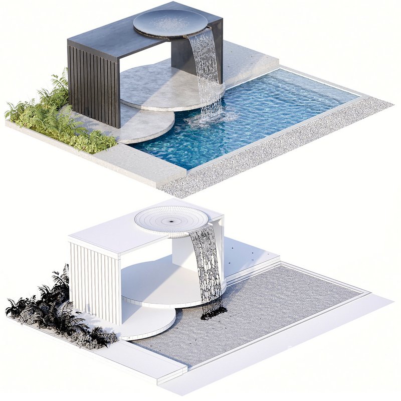 Backyard Pool and Landscape with Pool 15 - Image 4
