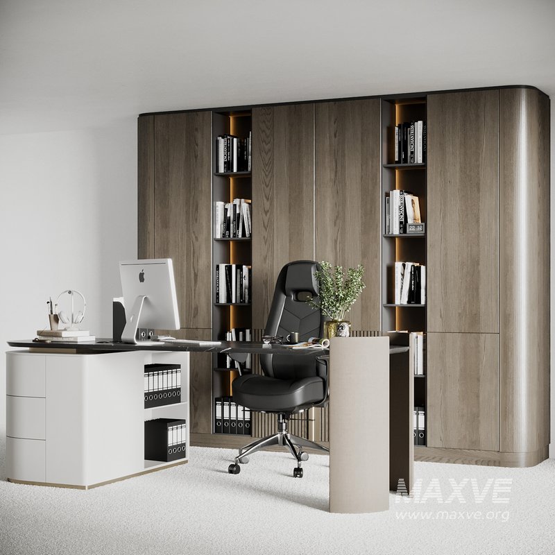 Boss Desk – Office Furniture 06 - Image 1
