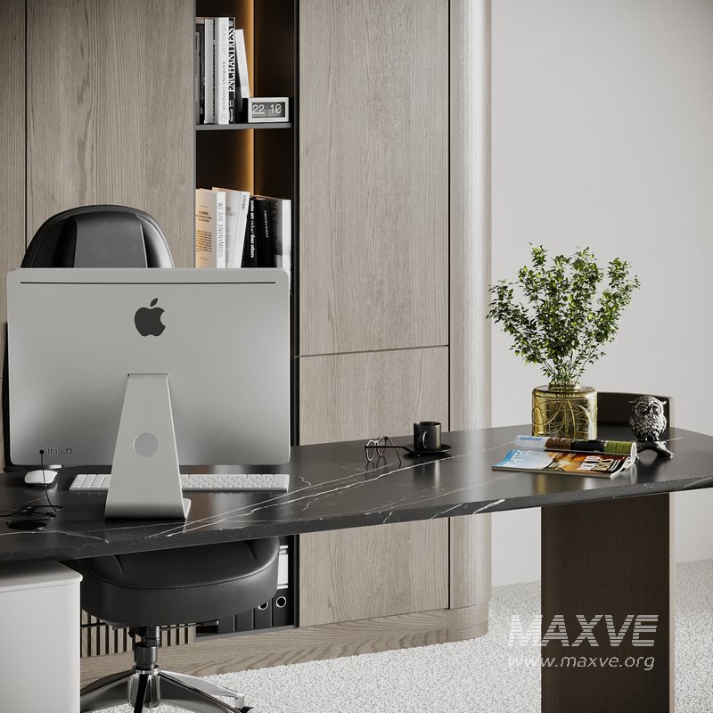 Boss Desk – Office Furniture 06 - Image 3