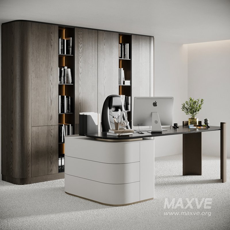 Boss Desk – Office Furniture 06 - Image 7