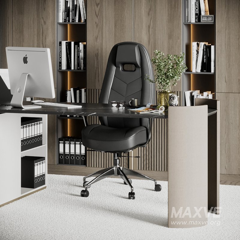 Boss Desk – Office Furniture 06 - Image 5
