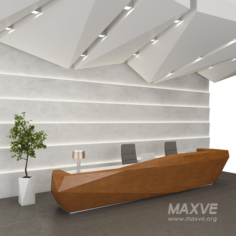 Designing Reception Desk 01 - Image 1