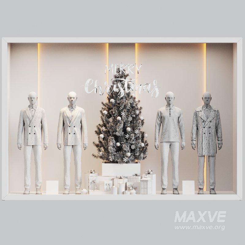 New Year showcase of the clothing shop 02 - Image 5