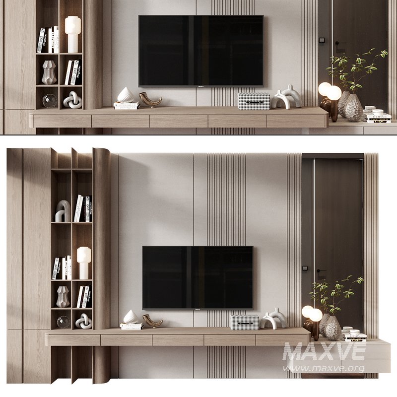 TV Wall set 196 - Image 1