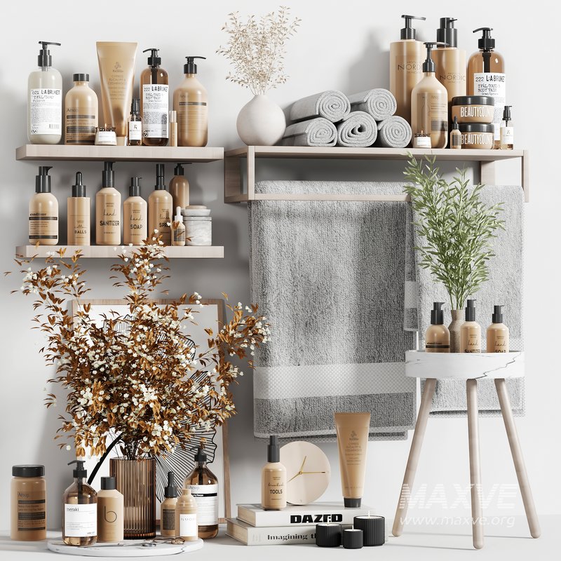 Bathroom accessories set 9 - Image 1