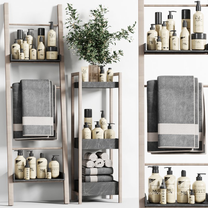 Bathroom accessories set 10 - Image 1