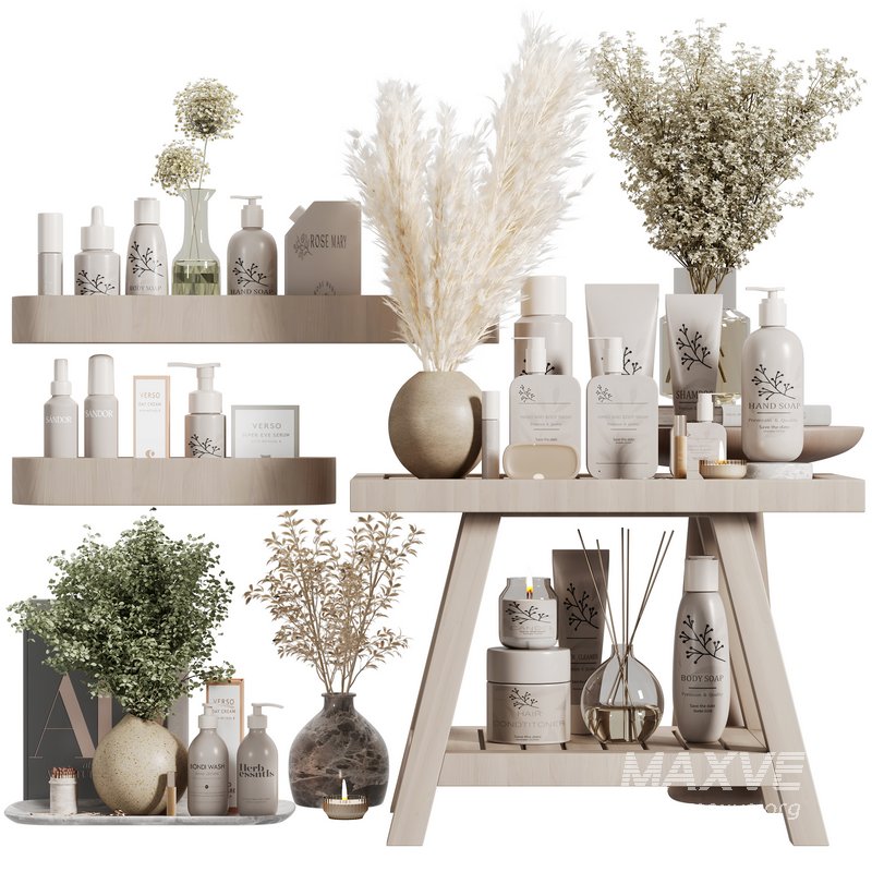 Bathroom accessories set 6 - Image 1