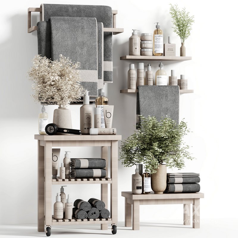 Bathroom accessories set 7 - Image 1