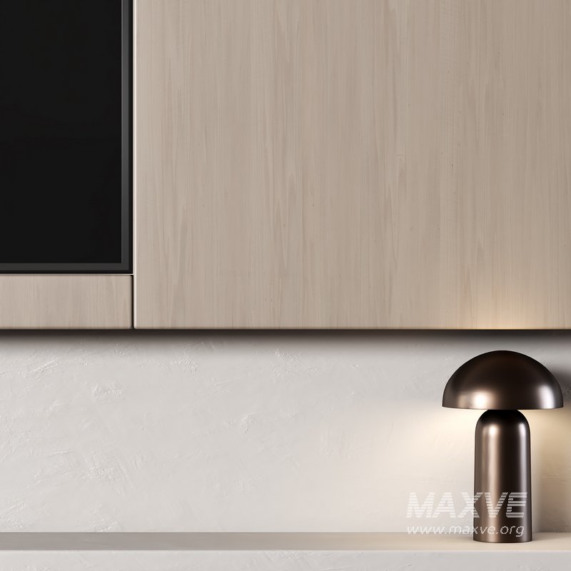 tv wall set 04 minimal - Image 3